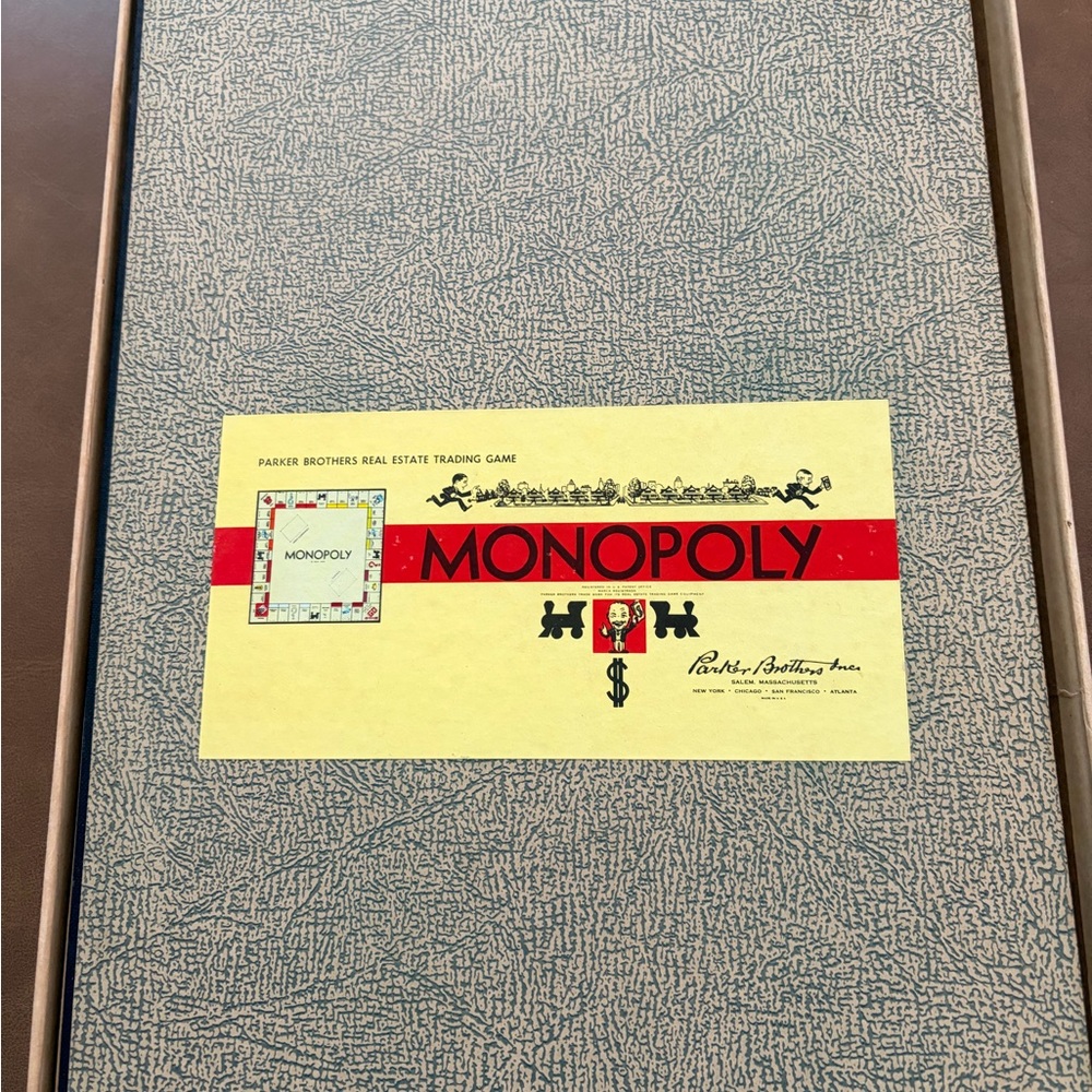 Vintage 1940’s Monopoly Board Game - Picture 2 of 6